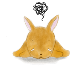 rabbit netherland dwarf. Cute USAGI! sticker #14734285