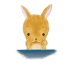 rabbit netherland dwarf. Cute USAGI! sticker #14734287
