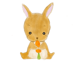 rabbit netherland dwarf. Cute USAGI! sticker #14734291