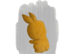 rabbit netherland dwarf. Cute USAGI! sticker #14734296