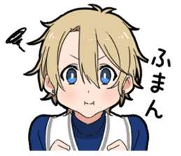 Cheer boy sticker #14734374