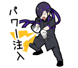 Cheer boy sticker #14734380