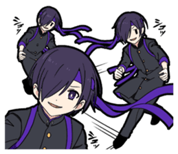 Cheer boy sticker #14734381