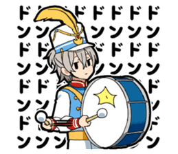 Cheer boy sticker #14734384