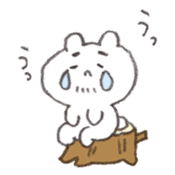 Abe bear AIUEO sticker #14734592