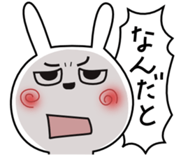 Cute rabbit 8 sticker #14734759