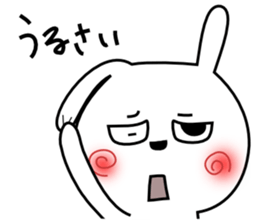 Cute rabbit 8 sticker #14734760