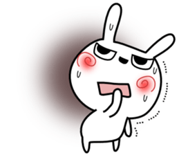 Cute rabbit 8 sticker #14734764