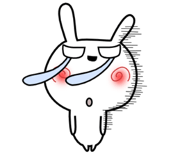Cute rabbit 8 sticker #14734776