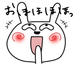 Cute rabbit 8 sticker #14734780