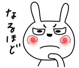Cute rabbit 8 sticker #14734783