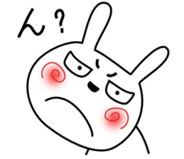 Cute rabbit 8 sticker #14734784