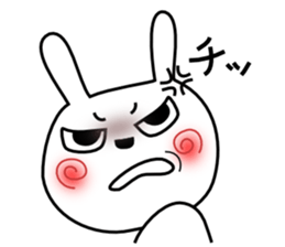 Cute rabbit 8 sticker #14734785