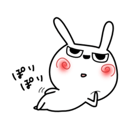 Cute rabbit 8 sticker #14734791
