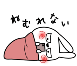 Cute rabbit 8 sticker #14734792