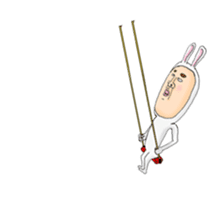 rabbit man 01 animation sticker #14735133
