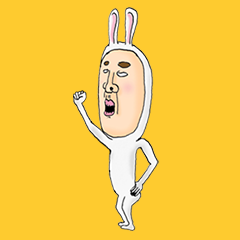 rabbit man 01 animation