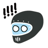 Biker - Helmets sticker #14735738