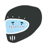 Biker - Helmets sticker #14735740