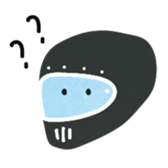 Biker - Helmets sticker #14735745