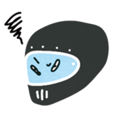 Biker - Helmets sticker #14735748