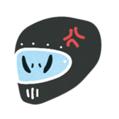 Biker - Helmets sticker #14735750