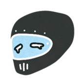 Biker - Helmets sticker #14735755