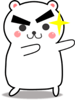 Mr. polar bearman sticker #14735855