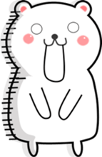 Mr. polar bearman sticker #14735863