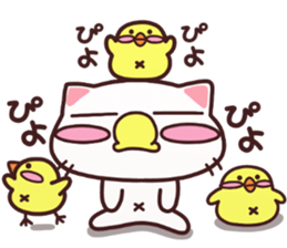 cat lovely sticker #14736161