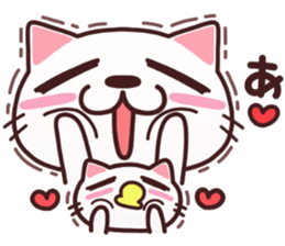 cat lovely sticker #14736165
