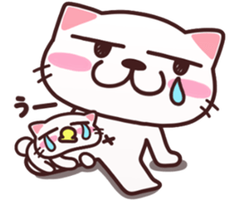 cat lovely sticker #14736184