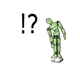 Doll for drawing sticker #14736350