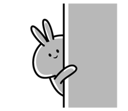 sophomoric rabbit sticker #14736991