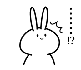 sophomoric rabbit sticker #14736994