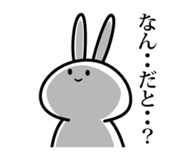 sophomoric rabbit sticker #14736996