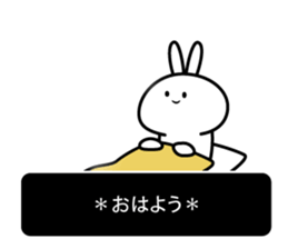 sophomoric rabbit sticker #14737007