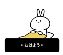 sophomoric rabbit sticker #14737007
