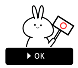 sophomoric rabbit sticker #14737009