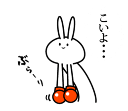 sophomoric rabbit sticker #14737018