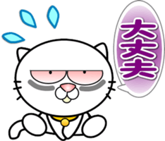 Cat that can be used everyday sticker sticker #14737073