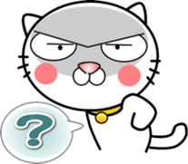 Cat that can be used everyday sticker sticker #14737076