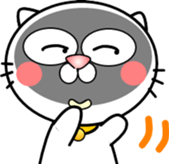 Cat that can be used everyday sticker sticker #14737088