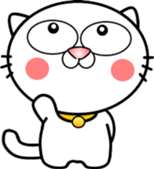 Cat that can be used everyday sticker sticker #14737103