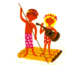 ALAIN GREE WORLD 7 Greetings sticker #14737320