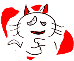 chi - cat sticker #14738242