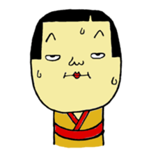 kawaii kokeshi sticker #14738435