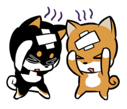 Shibaban pair sticker #14738868