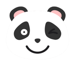 Cute Panda Faces sticker #14738879