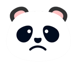 Cute Panda Faces sticker #14738892